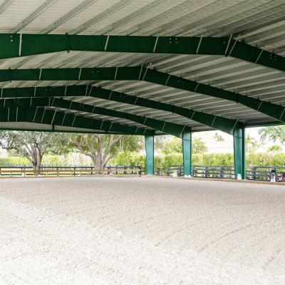 China Steel Riding Arena Cost Indoor Riding Arena Kits Prices for sale