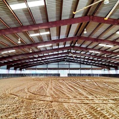 China Prefabricated Steel Structure Agricultural Building Riding Stable for sale