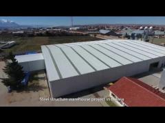 Steel structure warehouse