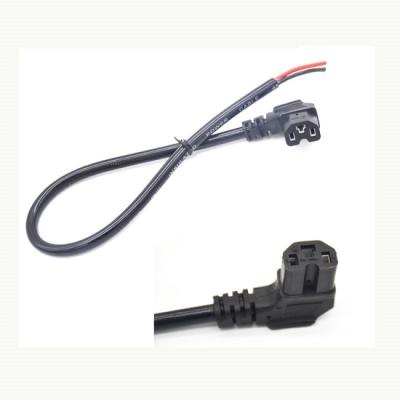 China Charging Line 1.5 Square Slotted Power Cord PVC Electric Vehicle Port Elbow Covered Cable for sale