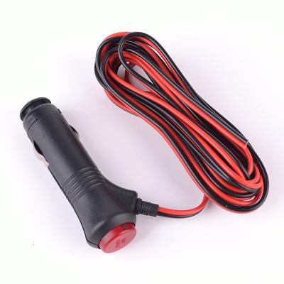 China Automotive Male Auto Connector Aan Uit Schakelaar 1M Universele Connector Schakelaar 12V 24V Plug Motorfiets Sigarettenaansteker for sale