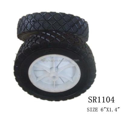 China small solid rubber wheels toy wheels 6