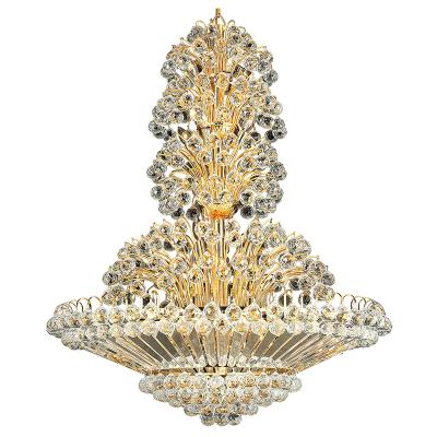 China Crystal Big k9 new modern crystal chain design chandelier for restaurants 6031 for sale