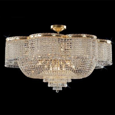 China Chinese Crystal Vintage Lamps Lowes Kitchen Top Light Fixtures Flush Mount Lighting 51130 for sale