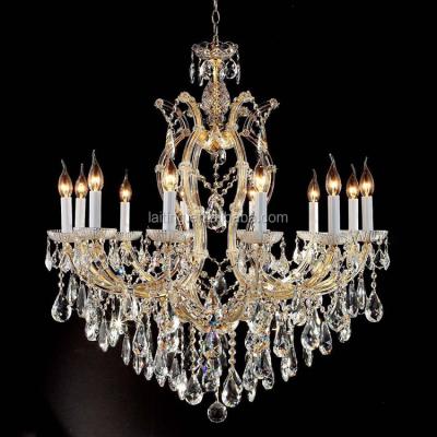 China Handcrafted Maria Theresa Classic Chandelier 81151 Residential Gold Finisih for sale