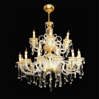 China Crystal Chandelier Light residential luxury forhotel lobby for sale