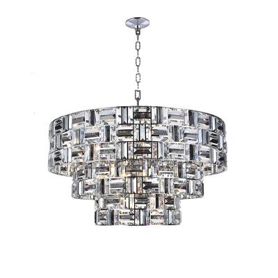 China Modern Decorative Luxury Contemporary Energy Saving Modern Light For High Ceilings Chandelier Pendant Light for sale