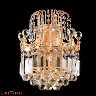 China Empire Crown Wall Lamp Residential Luxury Church Crystal Wall Lights Interior Decoration 32437 for sale