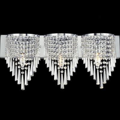 China Modern crystals chandelier sconce light, hallway wall lamp for sale