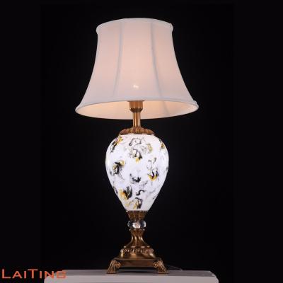 China Bedroom 2288 Metal Table Lamp Luxury Dimmable Led Desk Lamp for sale