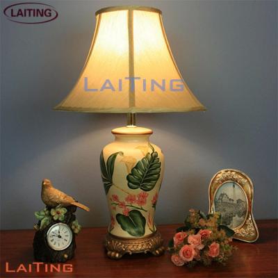 China Chinese ceramic table lamp lampshade for table lamp ceramic table lamp Chinese for sale