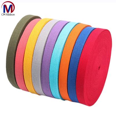 China Factory Direct Sale Sustainable Cotton Crinkle Ribbon Wholesale 10mm-25mm Cotton Crinkle Ribbon For Garment Accessories for sale