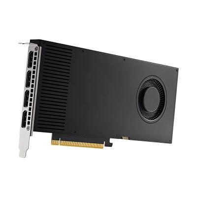 China New RTX A2000 6GB RTX A4000 16GB GDDR6 workstation graphics card for desktop computer for sale