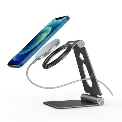 China Adjustable Foldable Wireless Multi Function Stand Mobile Phone Charger Stand Wireless Charger Stand For Phone for sale