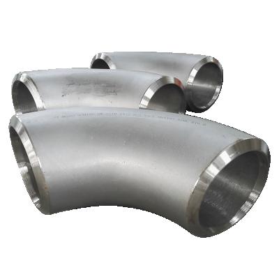 China Inch BW Stainless Steel ANSI ASTM b16.9 ASME b16.11 304 10 26 34 90 Degree Duct Elbow 1/2'| 48' for sale