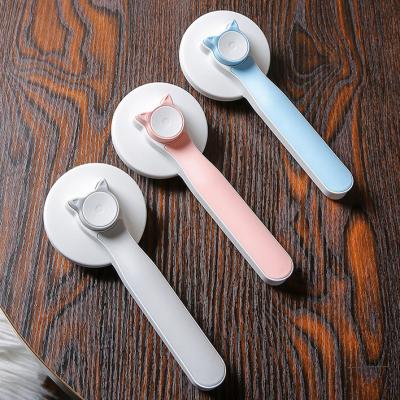 China New Viable Portable Hair Pet Comb Cat Slicker Brush Remove Dog Self Cleaning Dog Pet Grooming Brush Automatically for sale