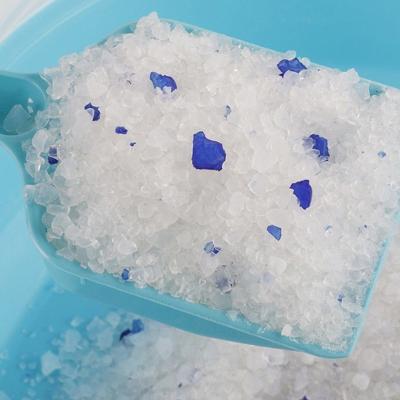 China Viable Wholesale Pet Products Clean Crystal Silica Cat Litter Shovel Self Cleaning Cat Litter Dustproof Silica Gel Cat Litter for sale