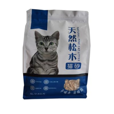 China New Manufacturing 100% Biodegradable Viable Pine Wood Cat Litter for sale