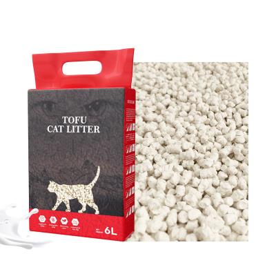 China OEM Viable Quickly Clumping Cat Litter Factory Direct Hot Sale Spherical Space Tofu Space Cat Litter For Pet Cleaning for sale