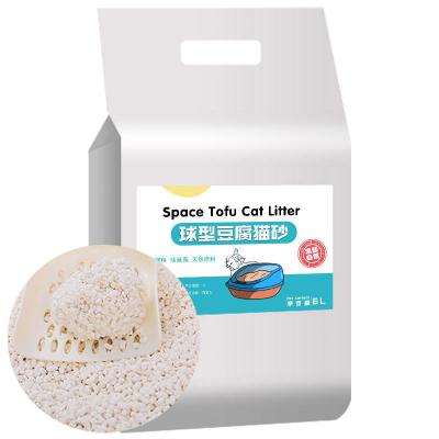 China New Tofu Sustainable Cat Litter Space Item Amazon Sallers Best Selling 2022 Cheap Tofu Cat Litter for sale