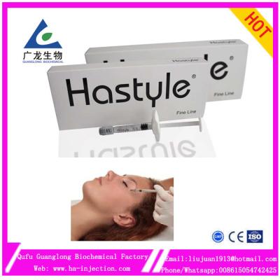 China 2ml Beauty sterile Vera competitive price anti wrinkle nose lip cheek hastyle hyaluronic acid derm injection filler for sale