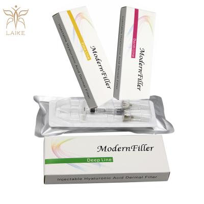 China Long lasting Modernfiller injectable cross linked hyaluronic acid filler dermal filler for sale