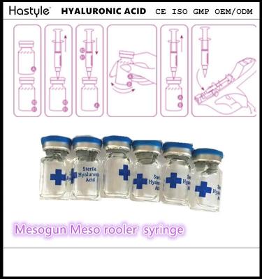 China Hot Skin Whitening Brightening Injectable hyaluronic acid Mesotherapy Solution Ampoules Serum 5ml/vial for sale