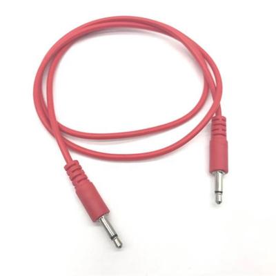 China For Eurorack Modular Synthesize Custom High Quality Mono TS TRS TRRS Male To Male Connector Extension Cable 3.5MM Jack Audio Cable for sale