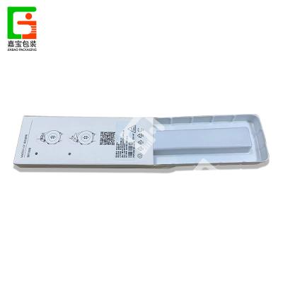 China Recycled Materials Customized Consumer Electronics High Quality Plastic Printed White Packaging Box for sale