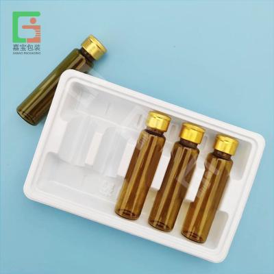 China Recycled Health Product Oral Liquid Materials PS Inner Blister Packaging Tray for sale