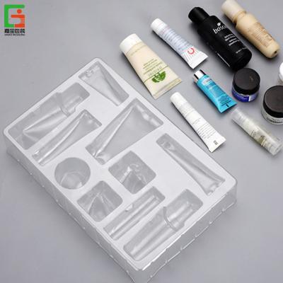 China Transparent Recycled PVC Packaging Materials Custom Plastic Box Packaging Inner Blister Tray for sale