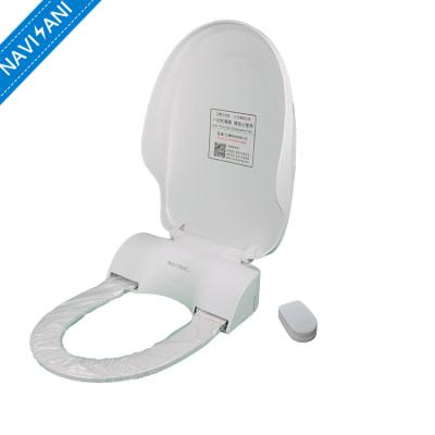 China Slow-end Toilet Seats Wholesale Price Public Automatic Anti Bacterial Toilet Seat Film Disposable Toilet Seat Film Cover for sale