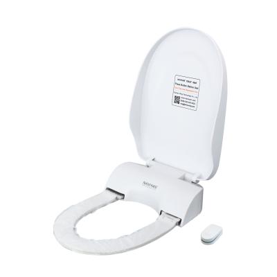 China Sanitary Ware Commercial Disposable Paper Toilet Seat Covers Wireless Remote Toilet Seat Controller Slow-end for Offices Schools Gyms Hotels Casinos for sale