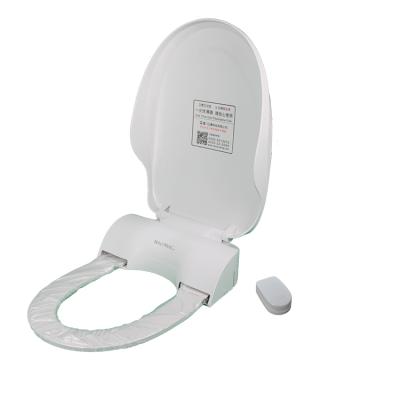 China Electronic Bidets Remote Control Automatic Sanitary Hygienic Toilet Seat Cover for sale