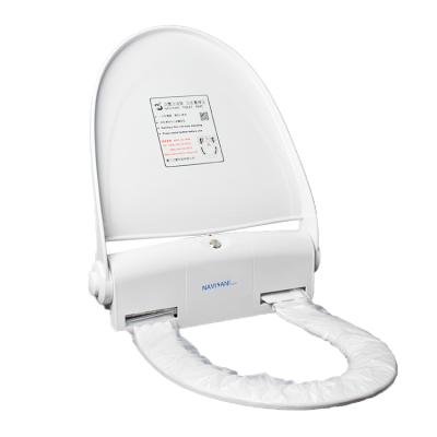 China Smart Electric Disposable Slow-end Toilet Seats Toilet Seat Lid Cover for Public Shared Toilet in Hospital Office Gym Hotel WC for sale