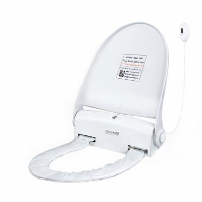 China New Style Slow-end Toilet Seats Hygienic Disposable Toilet Seat Cover With A Time Use Film For Toilet Sanitation In Hotel Airport School for sale