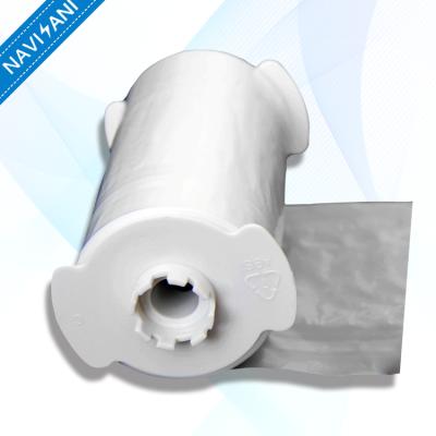 China 65 Times Use Disposable Sanitary Plastic Film Roll Wrap For Automatic Toilet Seat for sale