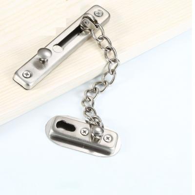 China Modern Hot Sale Security Screw Chain Link Stainless Steel Link Lock Door Chain for sale