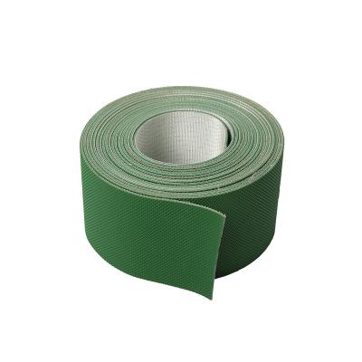 China Conveyor belt anti-static green PVC belt for belt conveyor in logistic industry can anti-slip and anti-static for sale