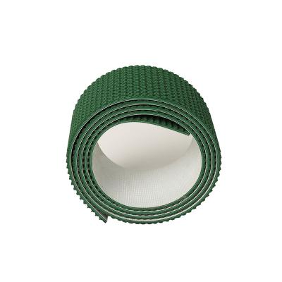 China Anti-static Grass Pattern Conveyor Belt PVC Green Elevator Pusher Grass Pattern Anti-Slip Grass Pattern Conveyor Belt for sale