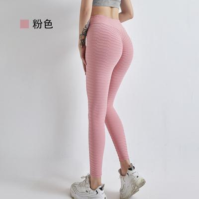 China 2021 Breathable Quick-drying Peach Hips Skinny Fitness Pants 3D Three-Dimensional Female Hips Yoga Gaiters for sale