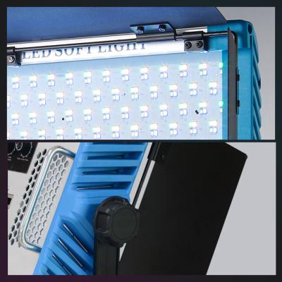 China 95ra 200W LED Studio Panel Lights Fill Shoot TV Film Bi Color Led Light for sale