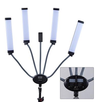 Chine Les doubles bras LED de salon/station thermale remplissent lampe légère de beauté de quatre bras pour des prolongements de cil à vendre