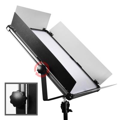 China 210W DMX LED soft Video panel Light 95Ra bi color photo Light v mount battery 3200-5500K for sale