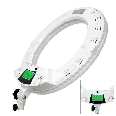 China 48W 18 Inch LED Ring Light 3200K 5500K LED Filling Lamp LCD Display Tattoo Set for sale