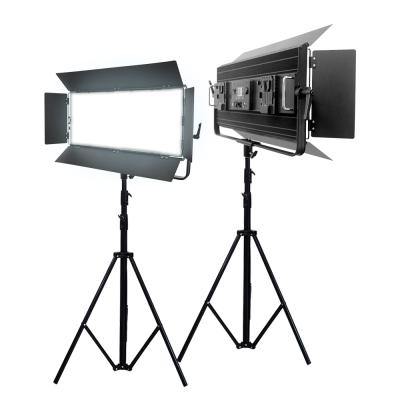 China 2700k 7500k LED Video Studio Lights 200 W Remote Control LED Display Film Shooting for sale