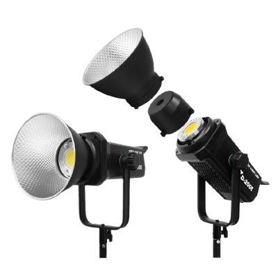 China Cri 96 Continuous Led Video Light 200w Indoor Studio Photography Lighting Cob en venta