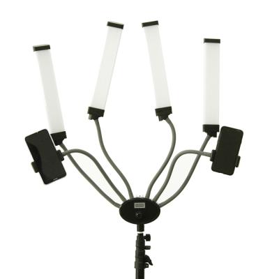 China 80w Stepless die Geleide Verlichting met 0-100% Helderheids4arms Make-up verduisteren vullen Licht Te koop