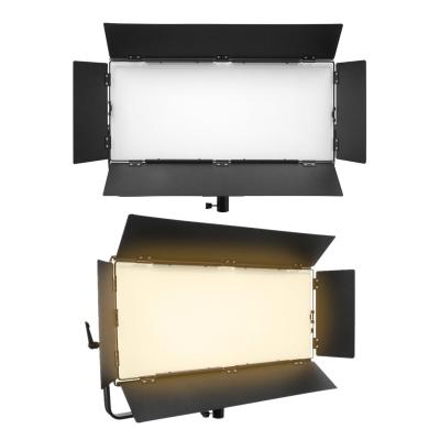 China Fotografía con cámara digital 300watt Bi Color Led Video Light con fuente de alimentación externa para filmación en venta