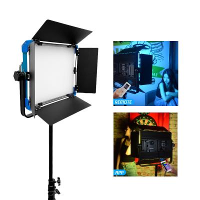 China Video Lighting Cri 95 Rgb Led Studio Light 2700k 7500k Adjustable Continous Lights For Streaming for sale